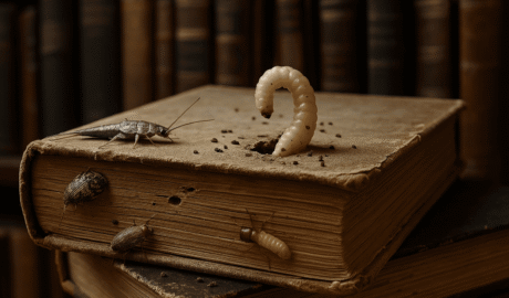 Insecte care ataca bibliotecile si documentele – cum iti protejezi cartile 1